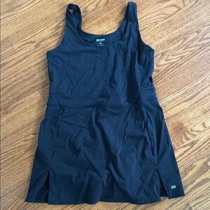 Splits59 Martina Rigor Dress. Size Large. Black.